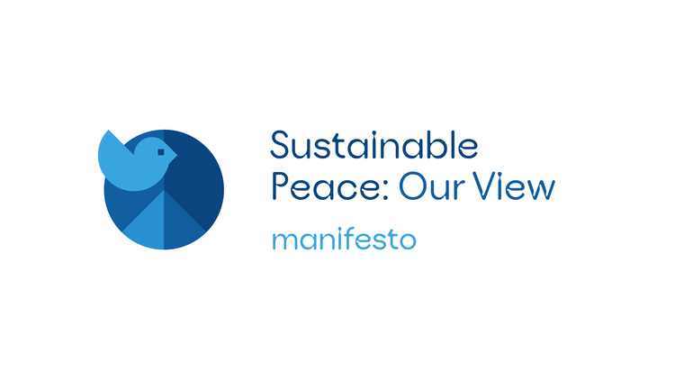 The Manifesto “Sustainable Peace: Our View” has been published